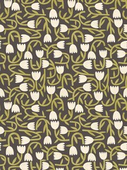 Ohpopsi Midnight Tiny Tulip 10M Wallpaper - Image 2 of 2