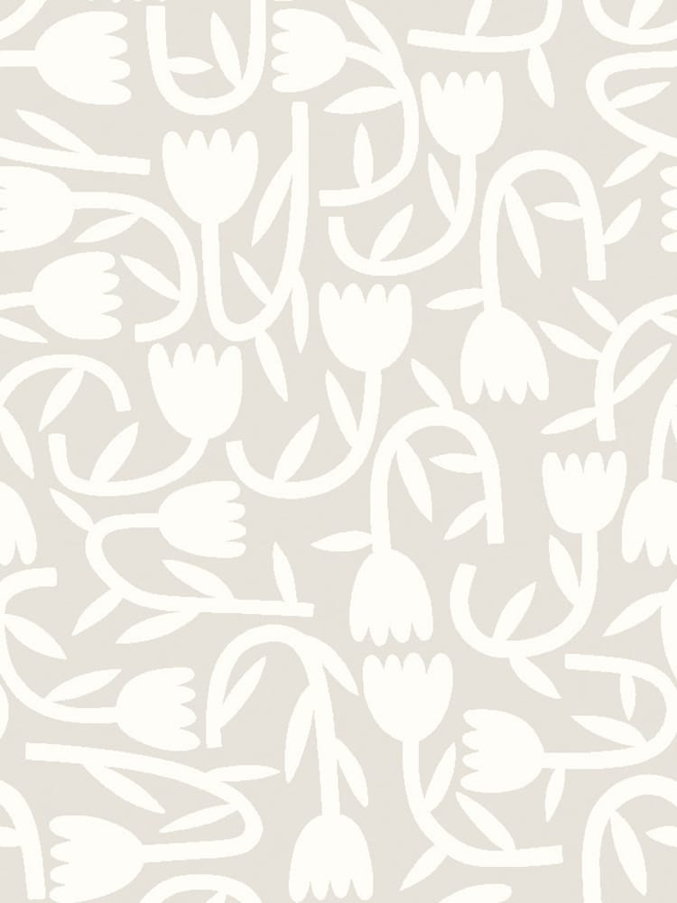 Ohpopsi Stone Tiny Tulip 10M Wallpaper - Image 1 of 2