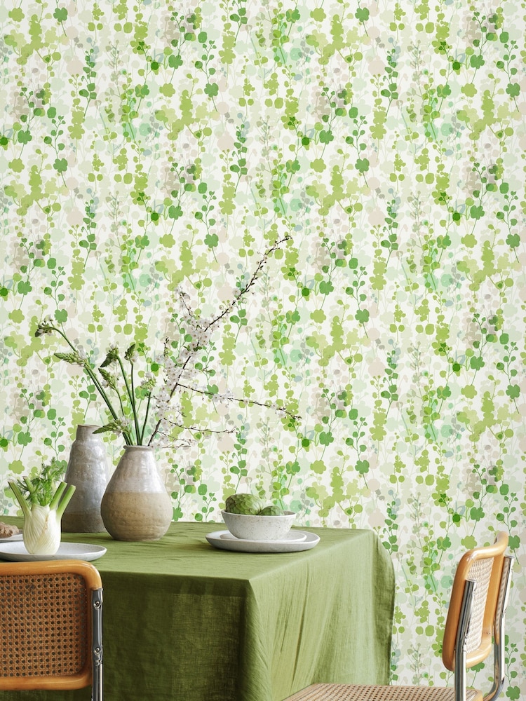 Ohpopsi Apple Blossom 10M Wallpaper - Image 2 of 2 Ohpopsi Apple Blossom 10M Wallpaper - Image 2 of 2