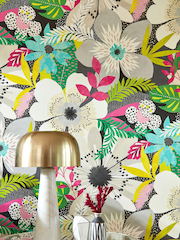 Ohpopsi Chalk Floral Riot 10M Wallpaper - Image 3 of 4