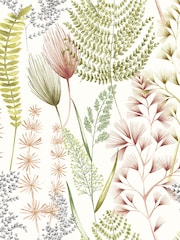 Ohpopsi Terracotta Summer Ferns 10M Wallpaper - Image 3 of 4