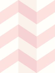 Ohpopsi Ballet Slipper Illusion Chevron 10M Wallpaper - Image 3 of 3