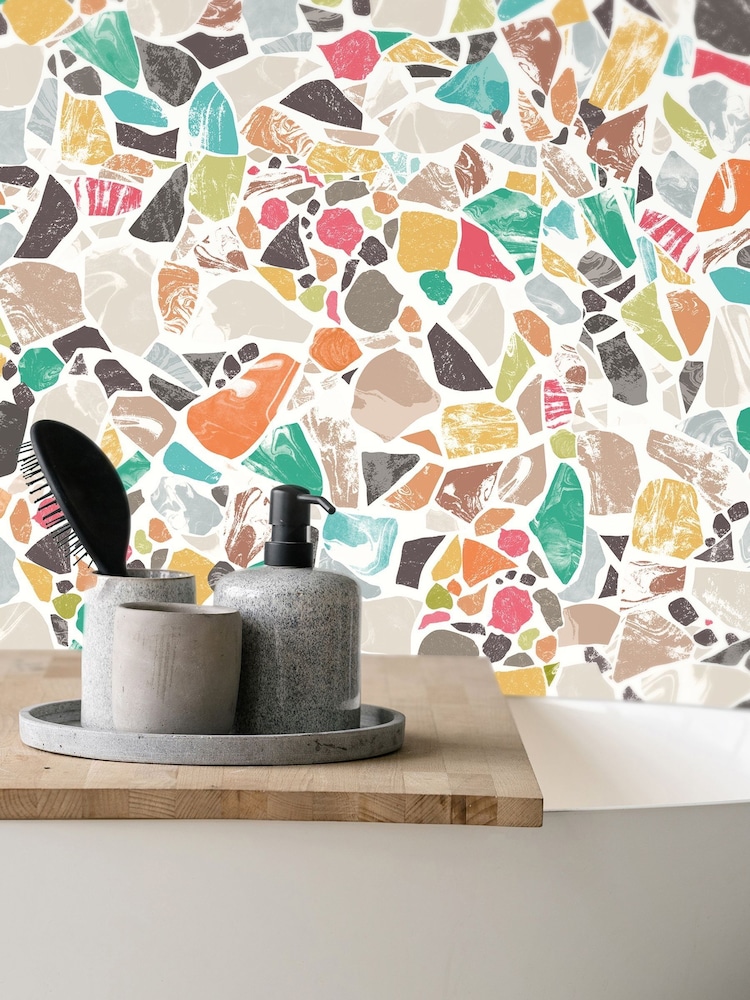 Ohpopsi Tiger and Jade Fragments 10M Wallpaper - Image 1 of 2