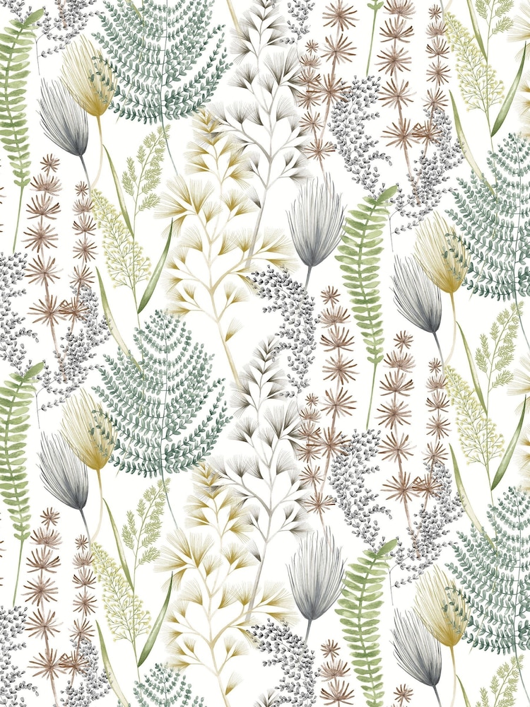 Ohpopsi Earth Organic Summer Ferns 10M Wallpaper - Image 2 of 2