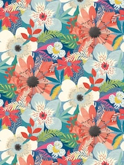 Ohpopsi Indigo Floral Riot 10M Wallpaper - Image 2 of 3