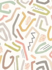 Ohpopsi Laurel and Sand Squiggle 10M Wallpaper - Image 3 of 3