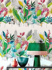Ohpopsi Tropical Bright Urban Tropic 10M Wallpaper - Image 2 of 3