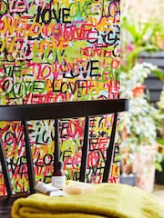 Ohpopsi Multi Riot Love Scribble 10M Wallpaper - Image 3 of 4
