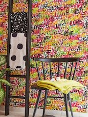Ohpopsi Multi Riot Love Scribble 10M Wallpaper - Image 4 of 4