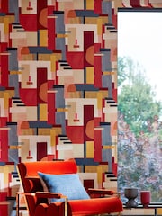 Ohpopsi Paprika Blocs 10M Wallpaper - Image 3 of 4