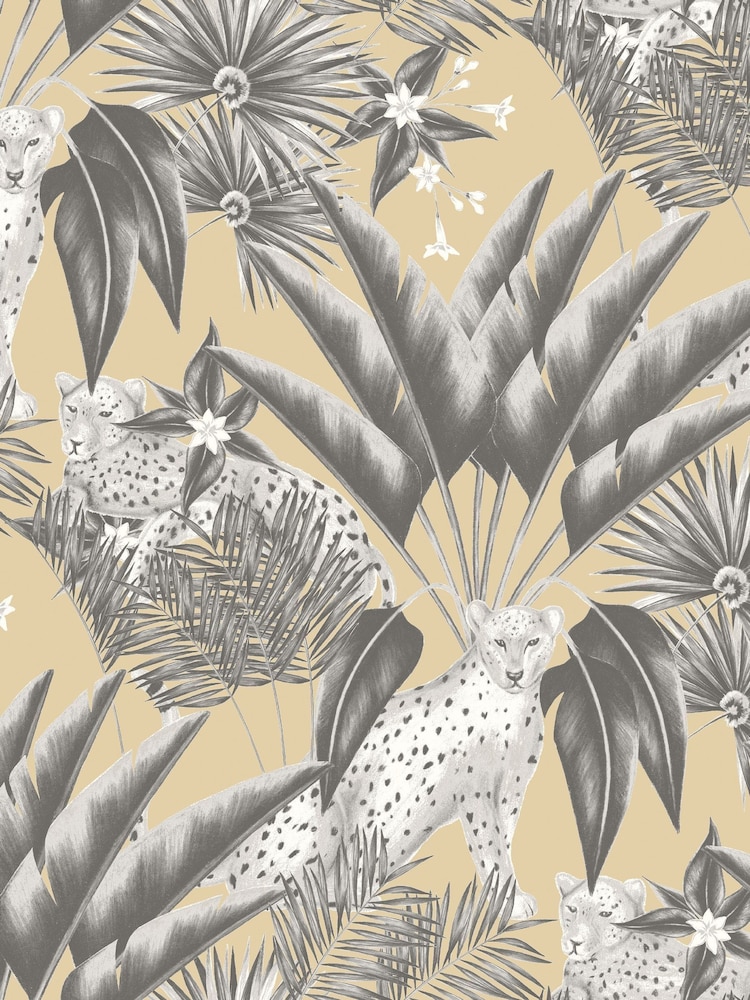 Ohpopsi Toffee Jungle Cheetah 10M Wallpaper - Image 2 of 2