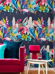 Ohpopsi Midnight Urban Tropic 10M Wallpaper - Image 4 of 4