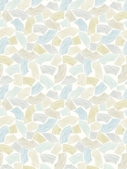 Ohpopsi Duck Egg and Linen Elements 10M Wallpaper - Image 3 of 3
