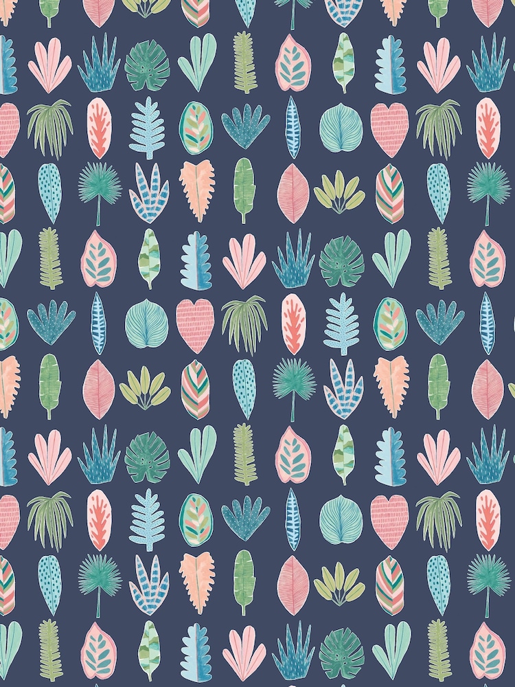 Ohpopsi Ink Twist Leaf Boogie 10M Wallpaper - Image 3 of 3 Ohpopsi Ink Twist Leaf Boogie 10M Wallpaper - Image 3 of 3