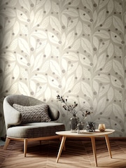 Ohpopsi Dove Berry Dot 10M Wallpaper - Image 1 of 2