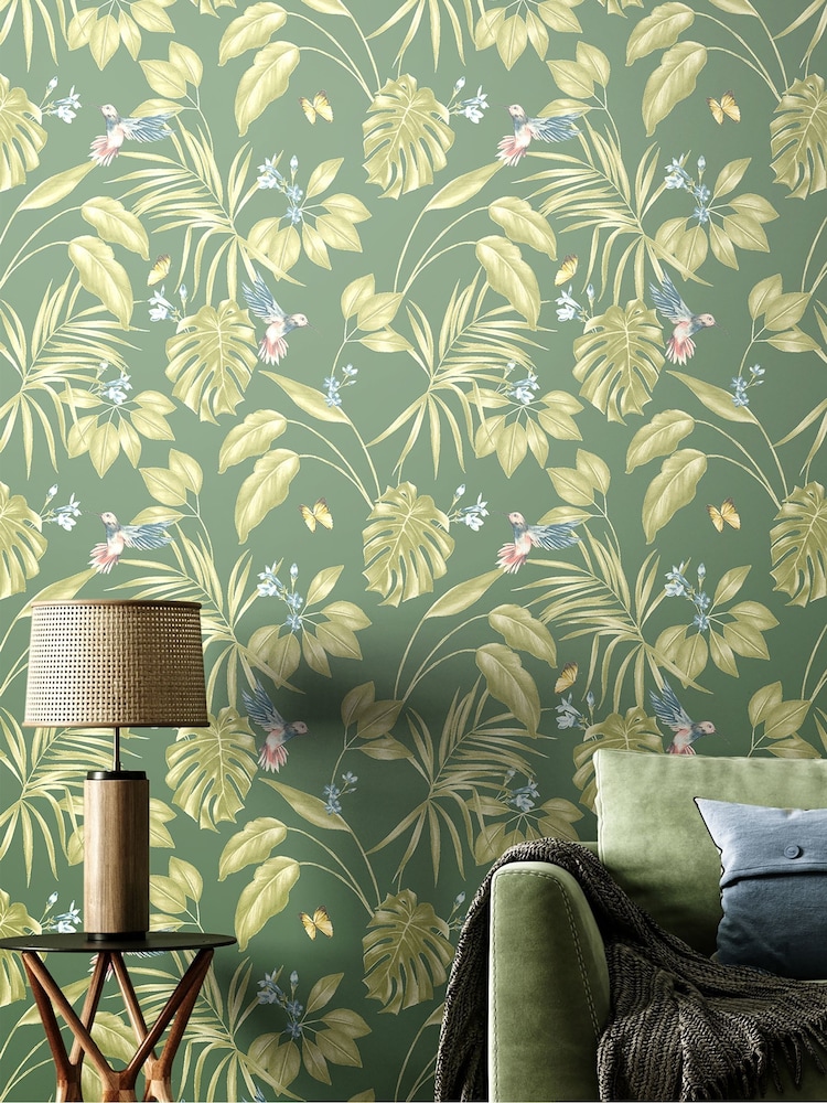 Ohpopsi Forest Hummingbird 10M Wallpaper - Image 1 of 5