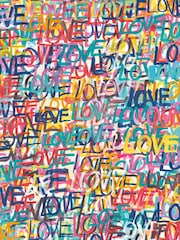 Ohpopsi Pop Riot Love Scribble 10M Wallpaper - Image 2 of 2
