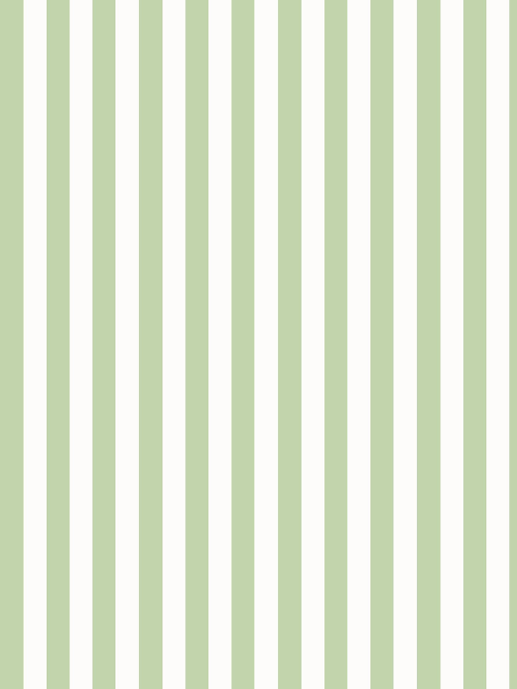 Ohpopsi Fennel Bloc Stripe 10M Wallpaper - Image 3 of 3