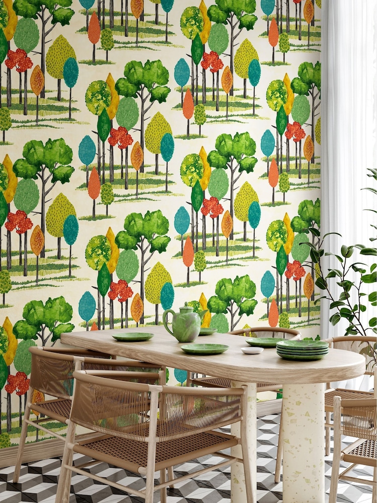 Ohpopsi Grass Tall Trees 10M Wallpaper - Image 1 of 3