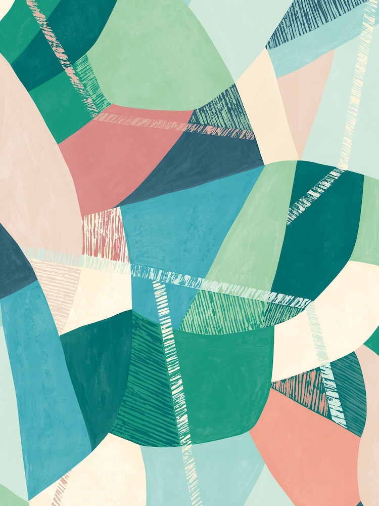 Ohpopsi Flamingo Abstract Geo 10M Wallpaper - Image 3 of 3