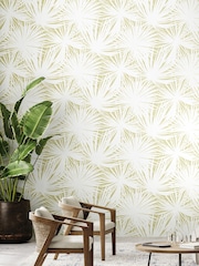 Ohpopsi Moss Palm Silhouette 10M Wallpaper - Image 1 of 3