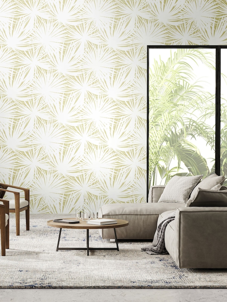 Ohpopsi Moss Palm Silhouette 10M Wallpaper - Image 2 of 3