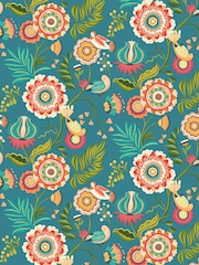 Ohpopsi Peacock Ichika Trail 10M Wallpaper - Image 2 of 3