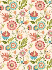 Ohpopsi Coral and Linen Ichika Trail 10M Wallpaper - Image 3 of 3