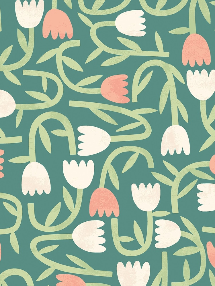 Ohpopsi Forest Tiny Tulip 10M Wallpaper - Image 1 of 2