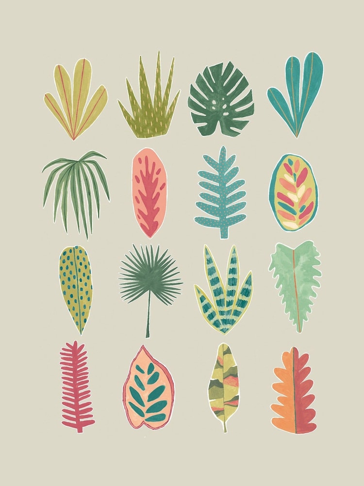 Ohpopsi Tropical Mix Leaf Boogie 10M Wallpaper - Image 1 of 2
