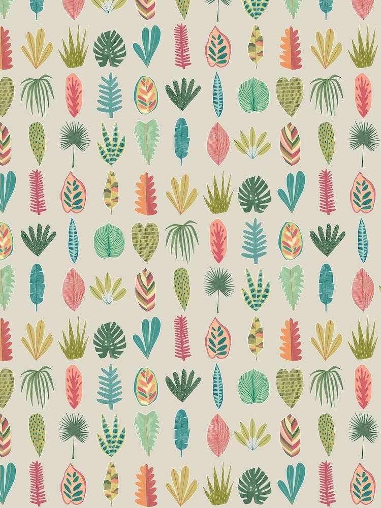 Ohpopsi Tropical Mix Leaf Boogie 10M Wallpaper - Image 2 of 2 Ohpopsi Tropical Mix Leaf Boogie 10M Wallpaper - Image 2 of 2