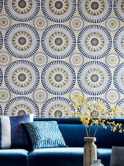 Ohpopsi Ink and Amber Large Ellipse 10M Wallpaper - Image 2 of 3