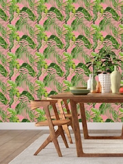 Ohpopsi Fuchsia Palmera 10M Wallpaper - Image 1 of 4