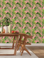 Ohpopsi Fuchsia Palmera 10M Wallpaper - Image 2 of 4