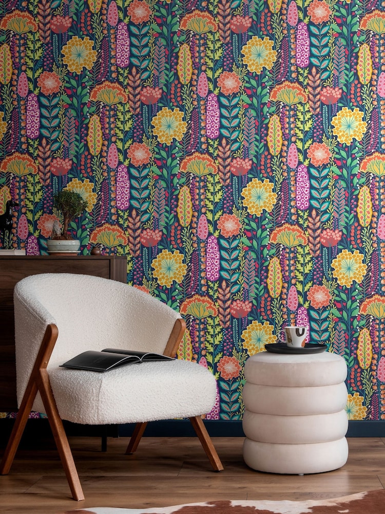 Ohpopsi Prussian Seedheads 10M Wallpaper - Image 2 of 4