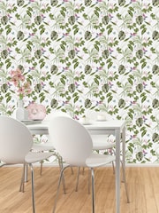 Ohpopsi Wilderness White Hummingbird 10M Wallpaper - Image 1 of 3