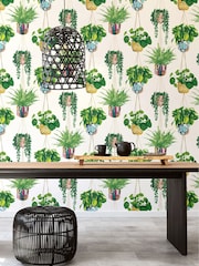 Ohpopsi Parakeet Houseplant 10M Wallpaper - Image 1 of 3