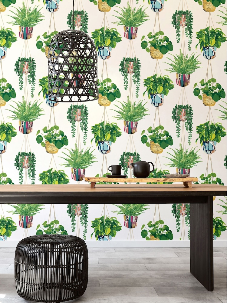 Ohpopsi Parakeet Houseplant 10M Wallpaper - Image 1 of 3