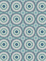 Ohpopsi Denim and Flax Large Ellipse 10M Wallpaper - Image 2 of 2