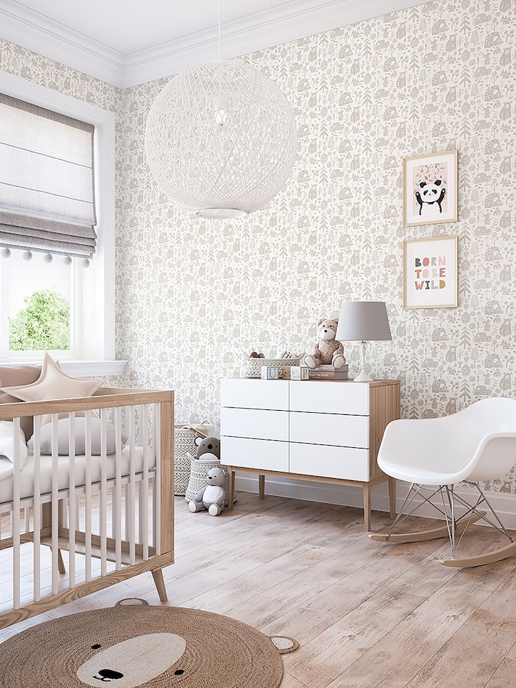 Ohpopsi Dove Honeywood Bears 10M Wallpaper - Image 1 of 2 Ohpopsi Dove Honeywood Bears 10M Wallpaper - Image 1 of 2