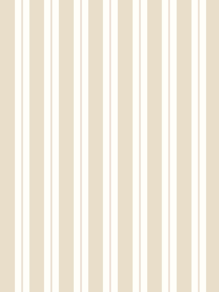 Ohpopsi Oatmeal Wide Multi Stripe 10M Wallpaper - Image 2 of 3