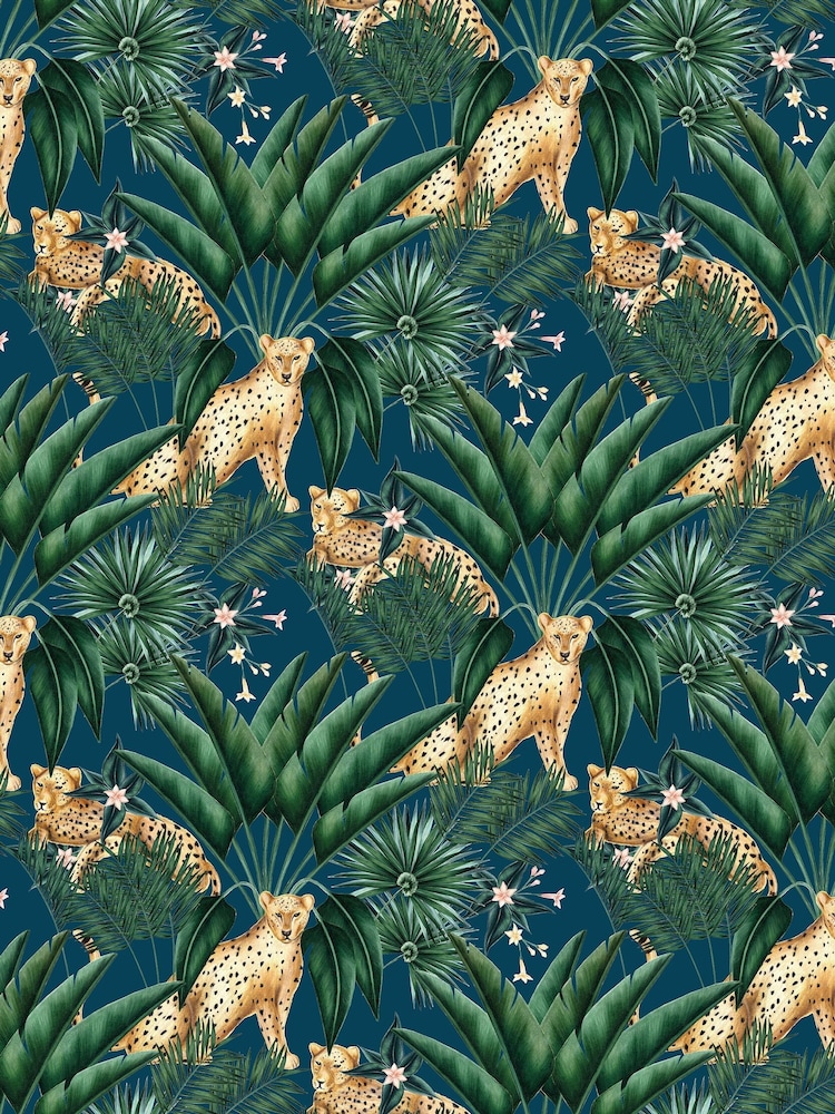 Ohpopsi Ink Jungle Cheetah 10M Wallpaper - Image 3 of 3