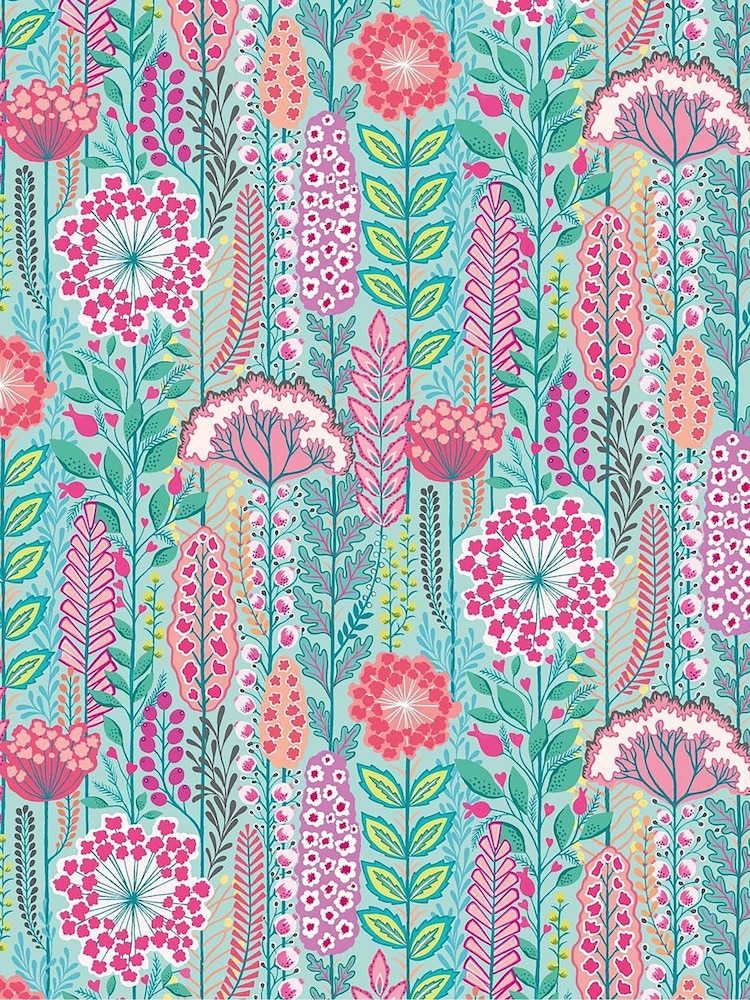 Ohpopsi Raspberry Sky Seedheads 10M Wallpaper - Image 3 of 3