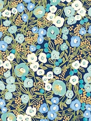 Ohpopsi Cerulean Flora Ditsy 10M Wallpaper - Image 2 of 2