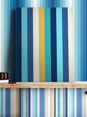 Ohpopsi Cobolt Mix Rainbow Bloc 10M Wallpaper - Image 1 of 3