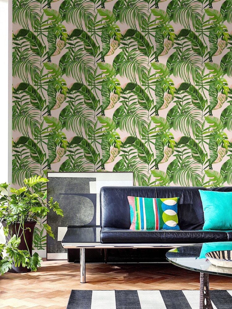 Ohpopsi Verdant Palmera 10M Wallpaper - Image 1 of 5