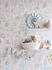 Ohpopsi Sherbet Honeywood Bears 10M Wallpaper - Image 1 of 4