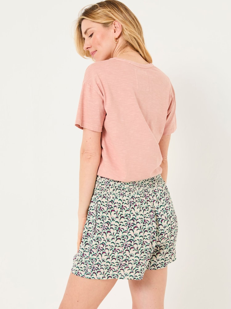 Rylee Multi Vine Floral Flippy Shorts - Image 2 of 6