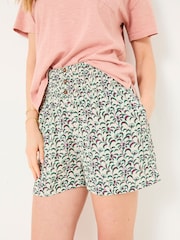 Rylee Multi Vine Floral Flippy Shorts - Image 5 of 6