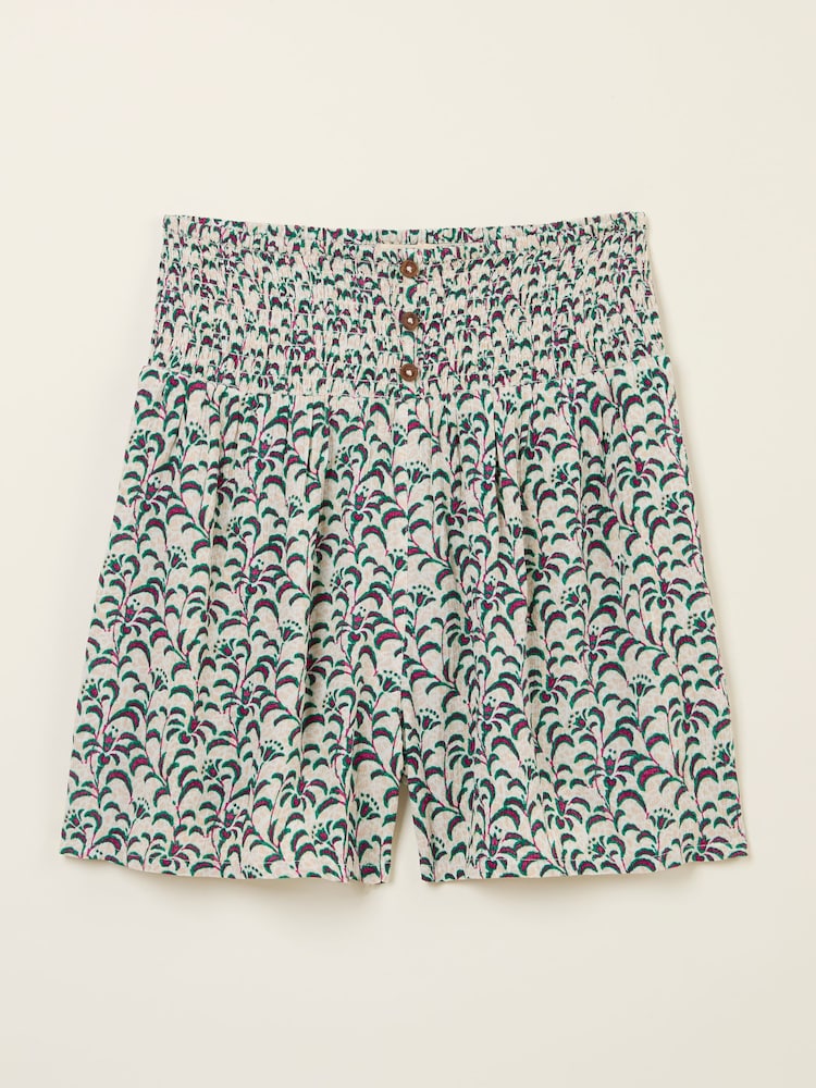 Rylee Multi Vine Floral Flippy Shorts - Image 6 of 6